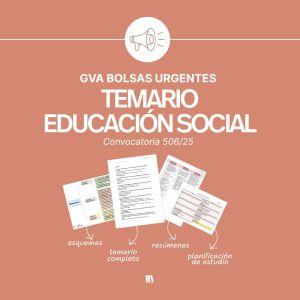 Temario Educación Social